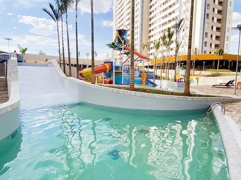 Solar Das Aguas Park Resort - Proximo Ao Thermas Dos Laranjais Olimpia Ngoại thất bức ảnh