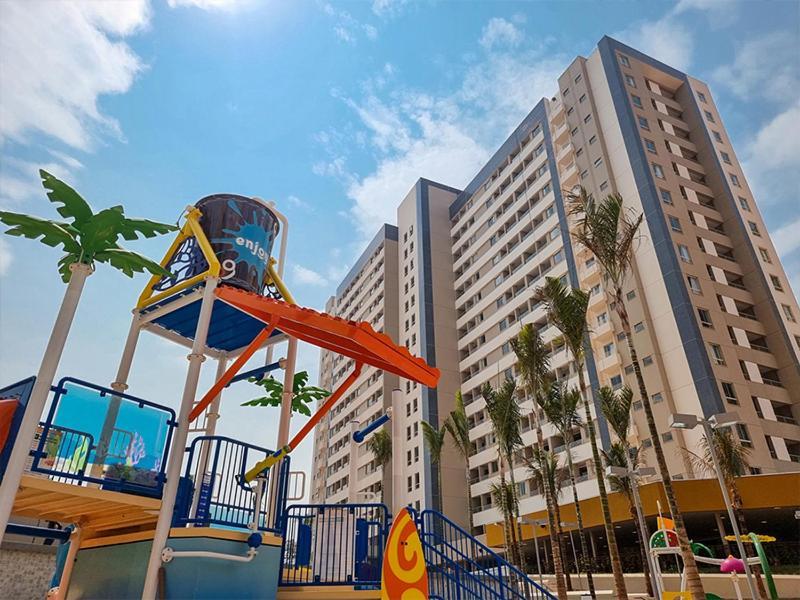 Solar Das Aguas Park Resort - Proximo Ao Thermas Dos Laranjais Olimpia Ngoại thất bức ảnh