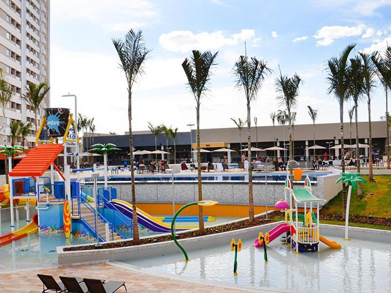 Solar Das Aguas Park Resort - Proximo Ao Thermas Dos Laranjais Olimpia Ngoại thất bức ảnh